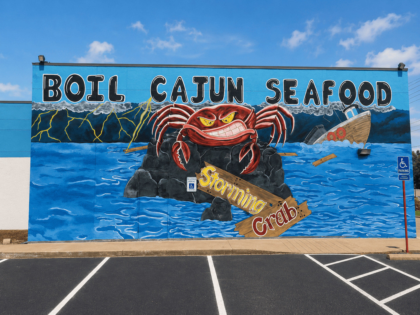 Clarksville Exterior Mural